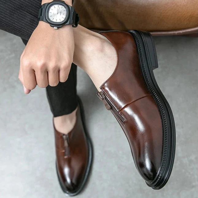 Myre Genuine Leather Loafers - Image 7