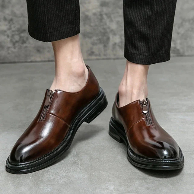 Myre Genuine Leather Loafers - Image 9