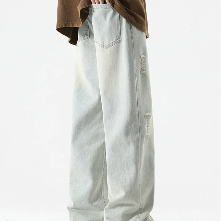 Nexus Distressed Denim Joggers - Image 12
