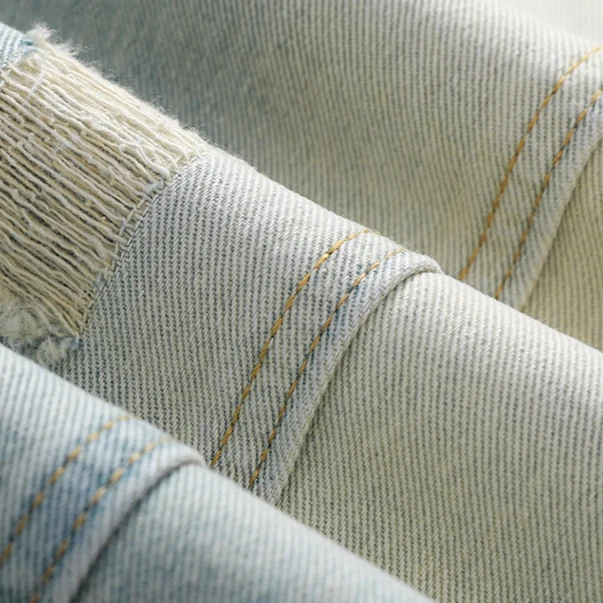 Nexus Distressed Denim Joggers - Image 14