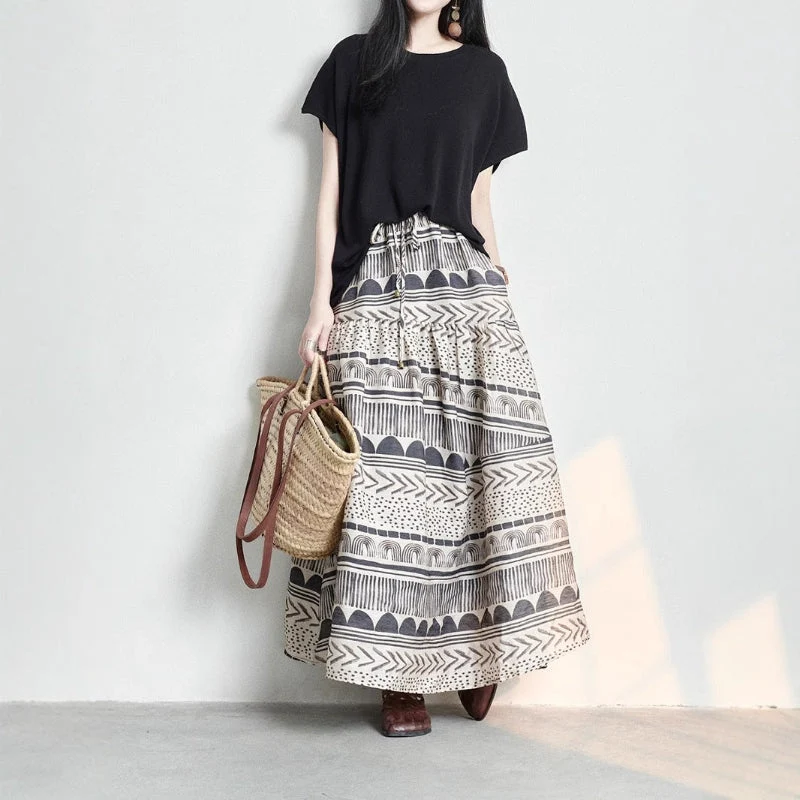 Noa Geo-Print Skirt