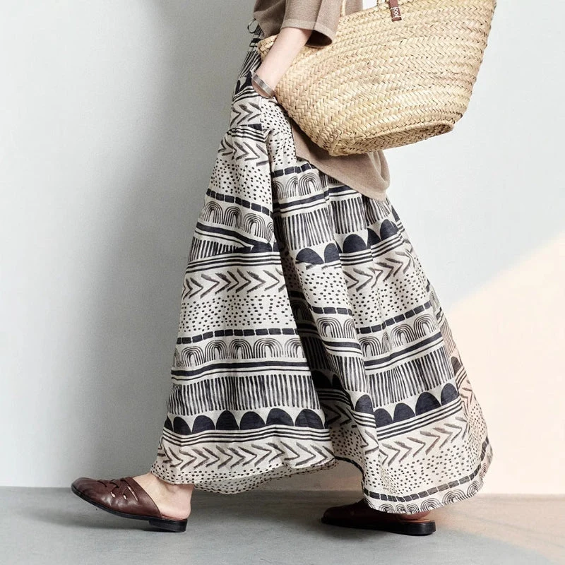 Noa Geo-Print Skirt - Image 5