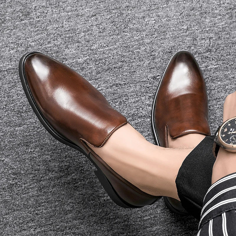 Noctis Genuine Leather Loafers - Image 5