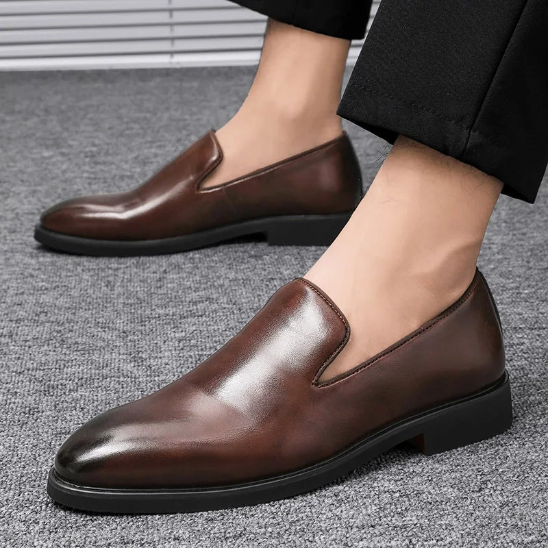 Noctis Genuine Leather Loafers - Image 9