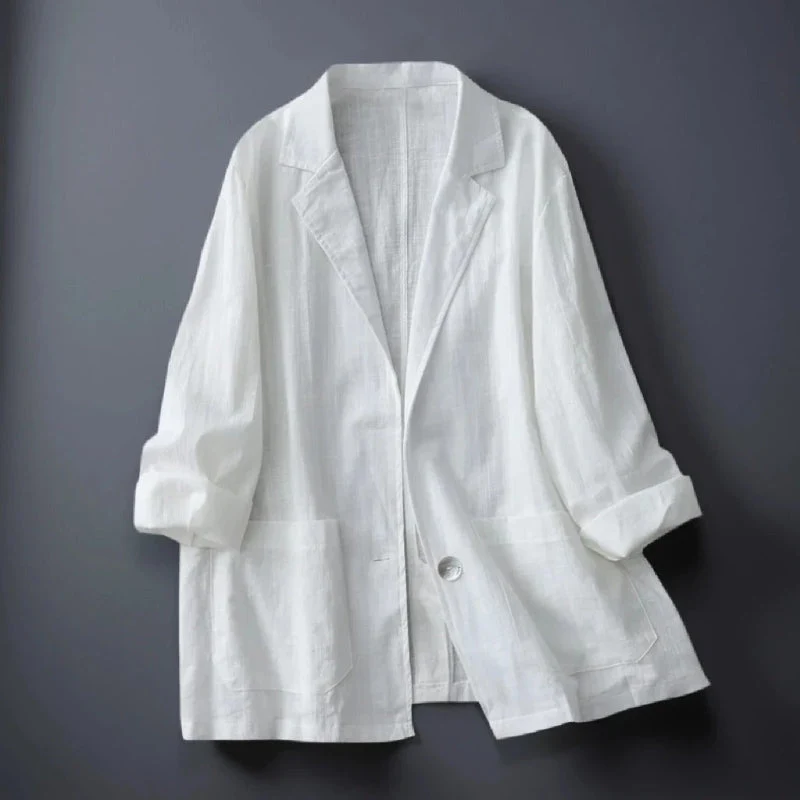 Nola Relaxed Linen Jacket