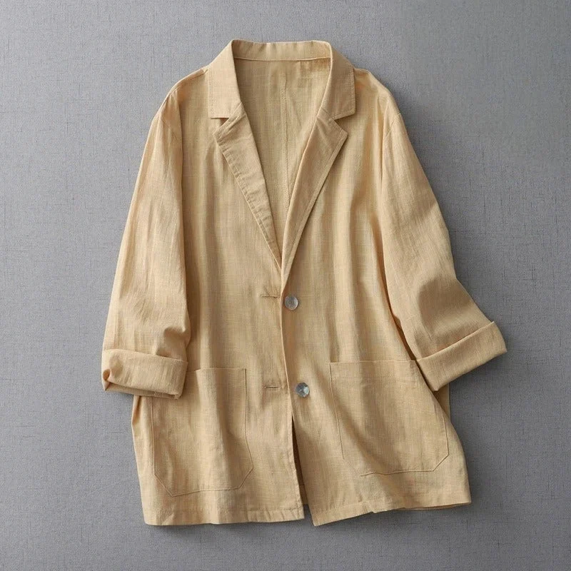Nola Relaxed Linen Jacket - Image 2