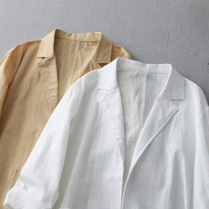 Nola Relaxed Linen Jacket - Image 4