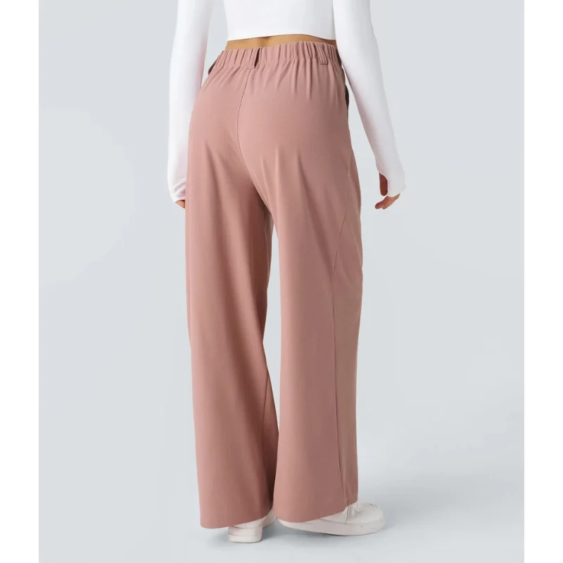 Nomi High Waisted Waffle Pants - Image 2