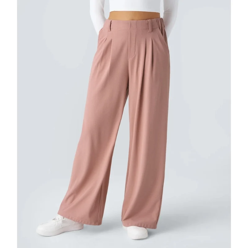 Nomi High Waisted Waffle Pants - Image 3