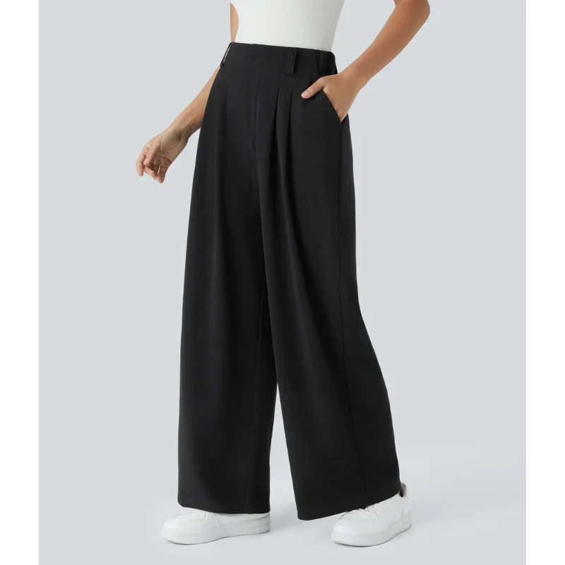 Nomi High Waisted Waffle Pants - Image 6