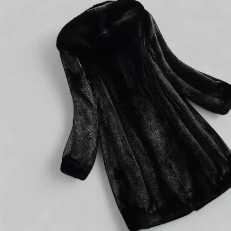 Norvia™ Faux Fur Coat - Image 3