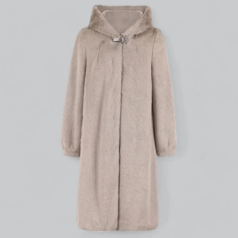 Norvia™ Faux Fur Coat - Image 5