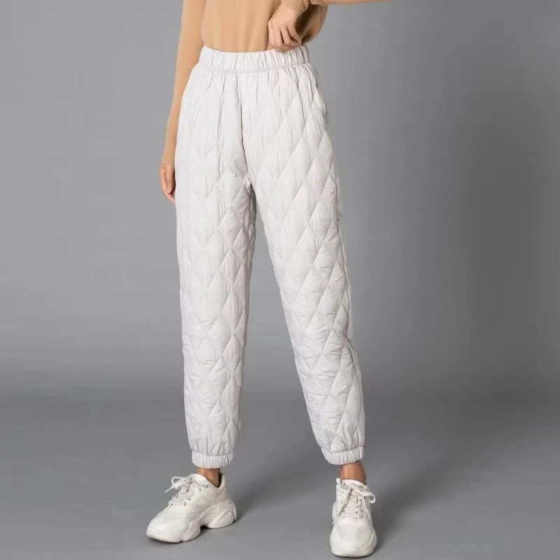 Nova Diamond-Stitch Pants