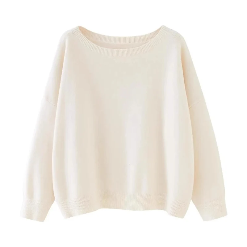 Ovelin Scoop Neck Sweater