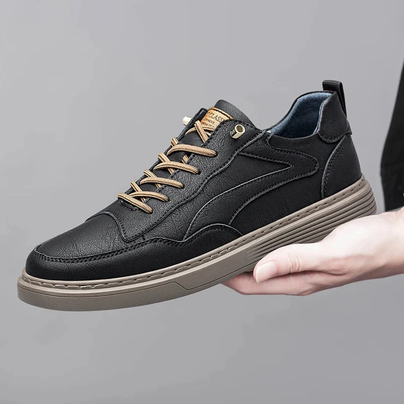 Ozgun Genuine Leather Sneakers - Image 10