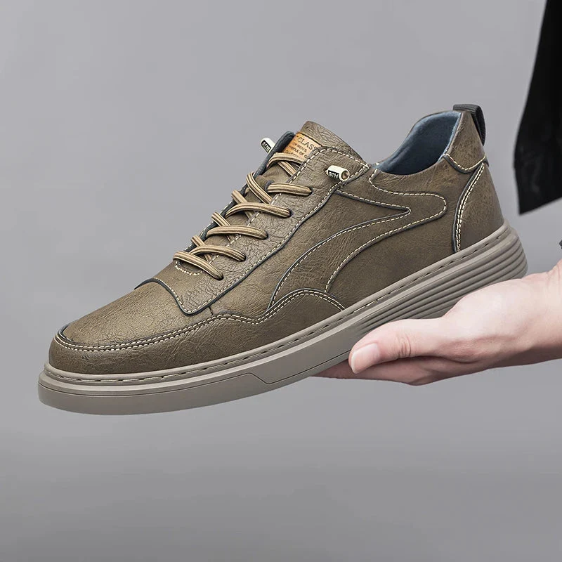 Ozgun Genuine Leather Sneakers - Image 6