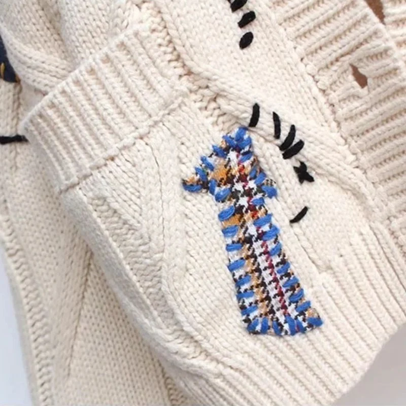 Patcha Knit Cardigan - Image 4