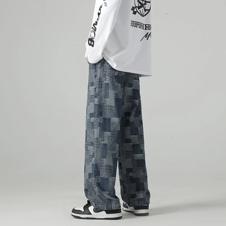 Paul Klee Denim Joggers - Image 4