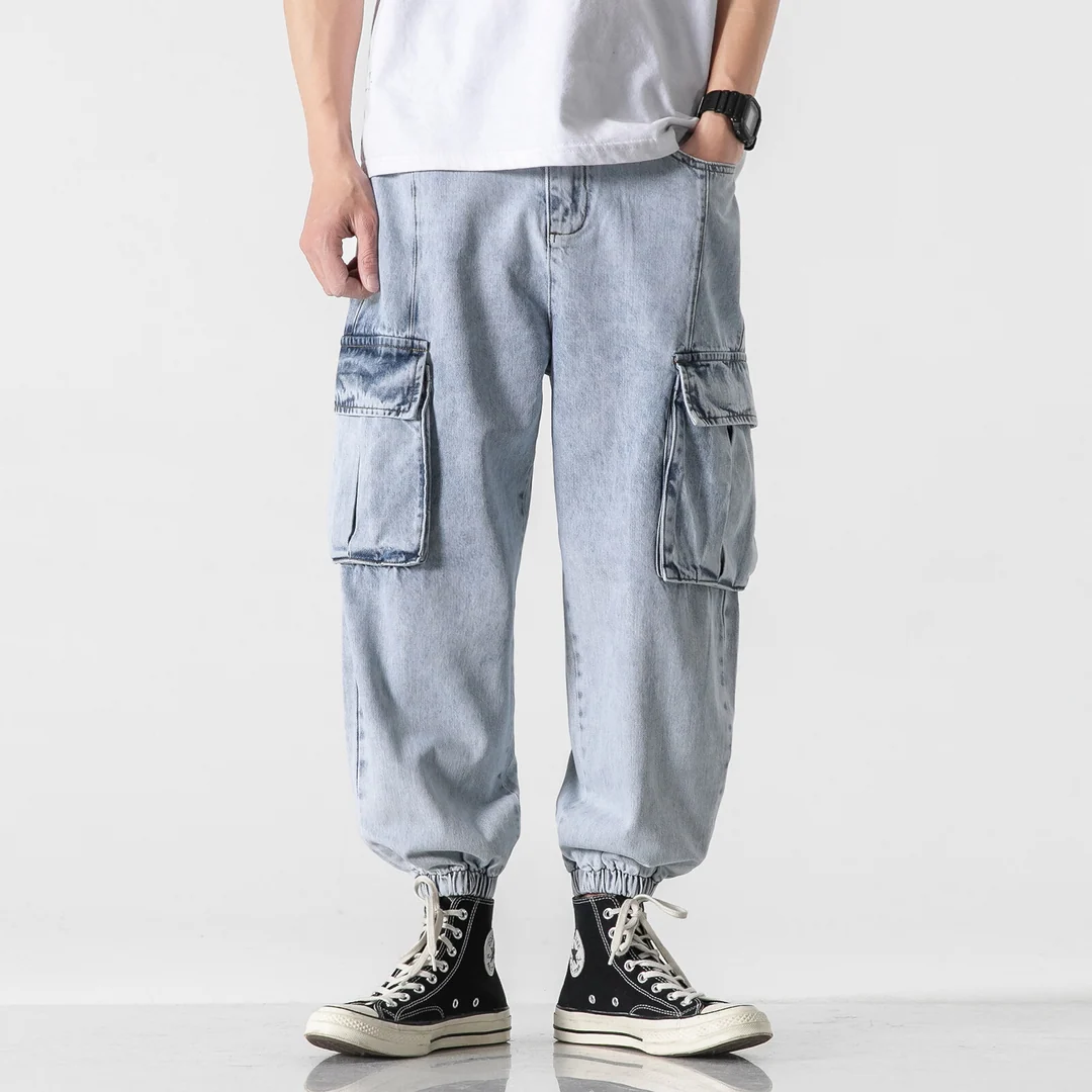 Paxton Denim Cargo Pants - Image 2