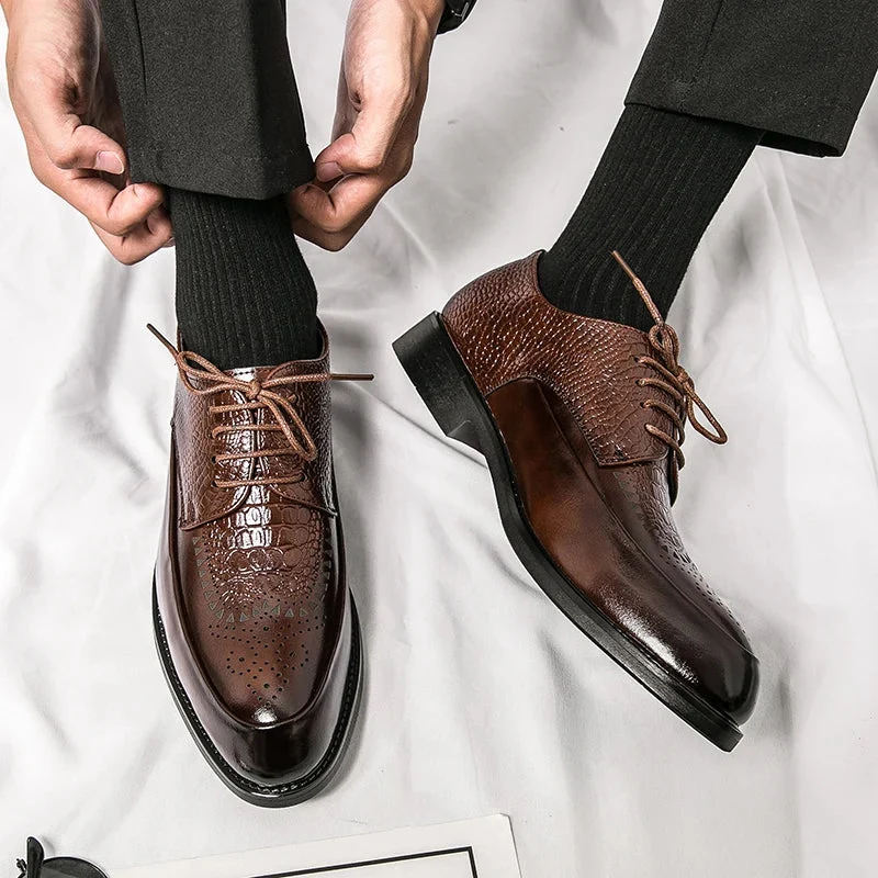 Pelle Genuine Leather Oxfords - Image 11