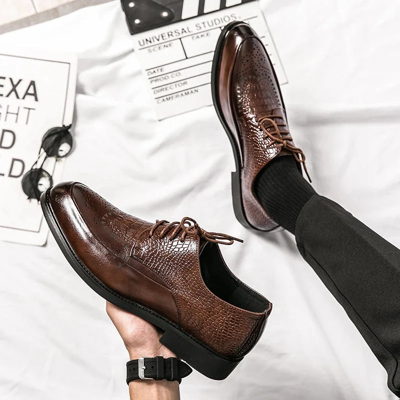 Pelle Genuine Leather Oxfords - Image 12