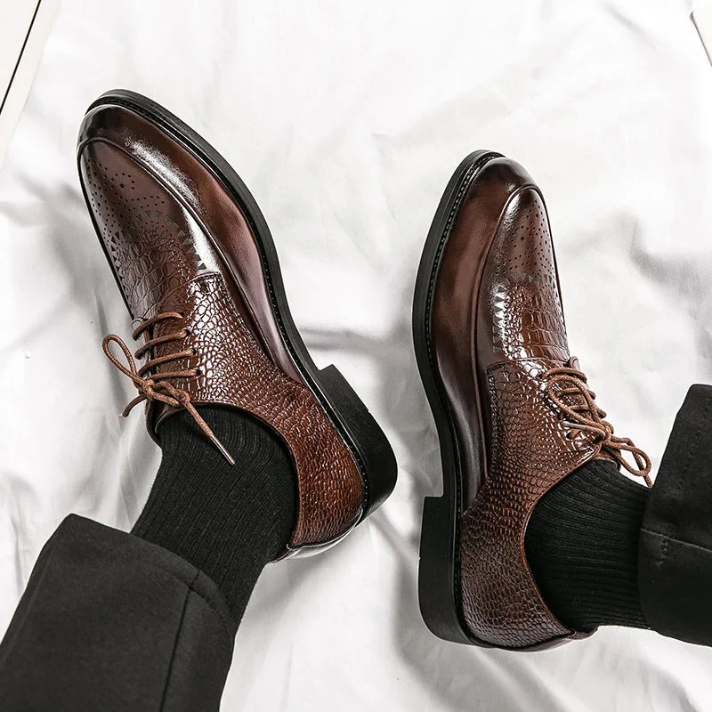 Pelle Genuine Leather Oxfords - Image 13
