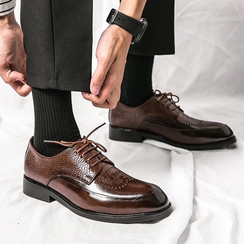 Pelle Genuine Leather Oxfords - Image 14