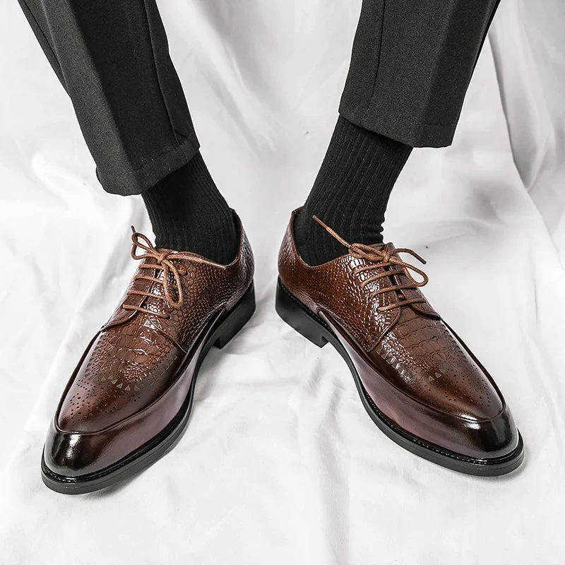 Pelle Genuine Leather Oxfords - Image 15