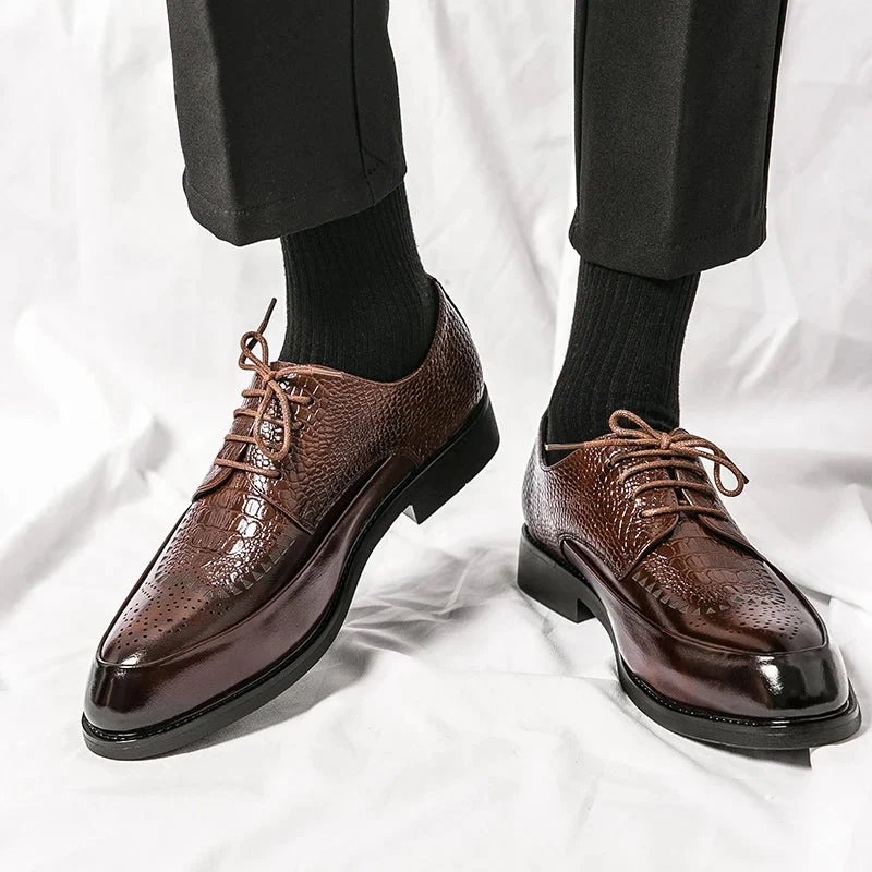 Pelle Genuine Leather Oxfords - Image 16