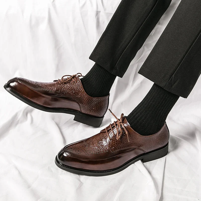Pelle Genuine Leather Oxfords - Image 17