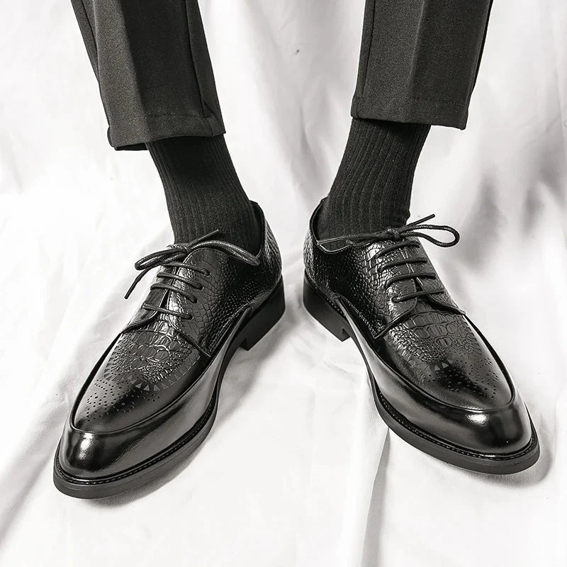 Pelle Genuine Leather Oxfords - Image 4