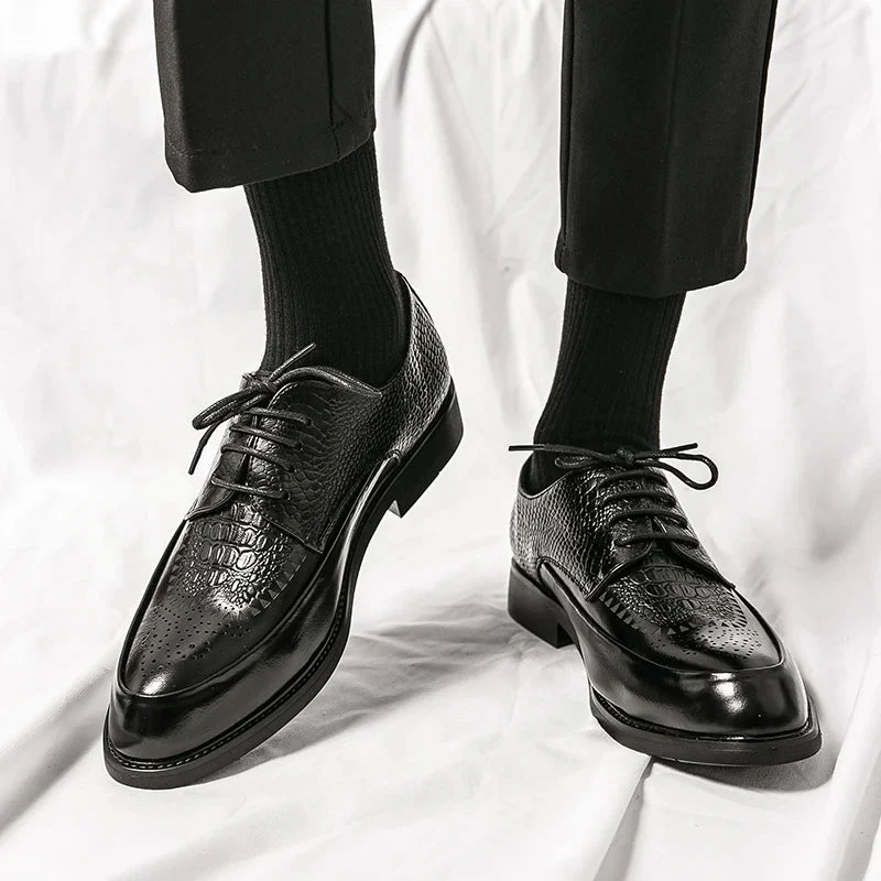 Pelle Genuine Leather Oxfords - Image 7