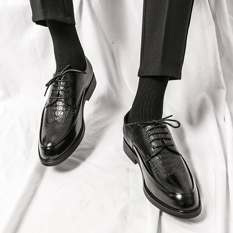 Pelle Genuine Leather Oxfords - Image 8