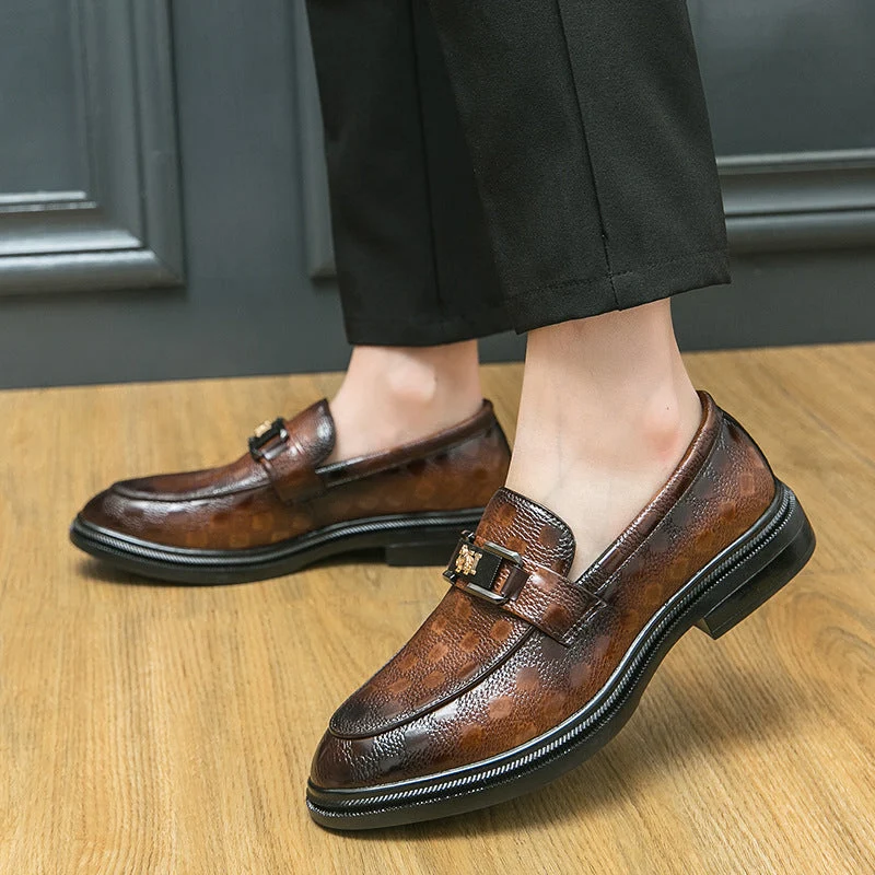 Pregiata Genuine Leather Loafers - Image 10
