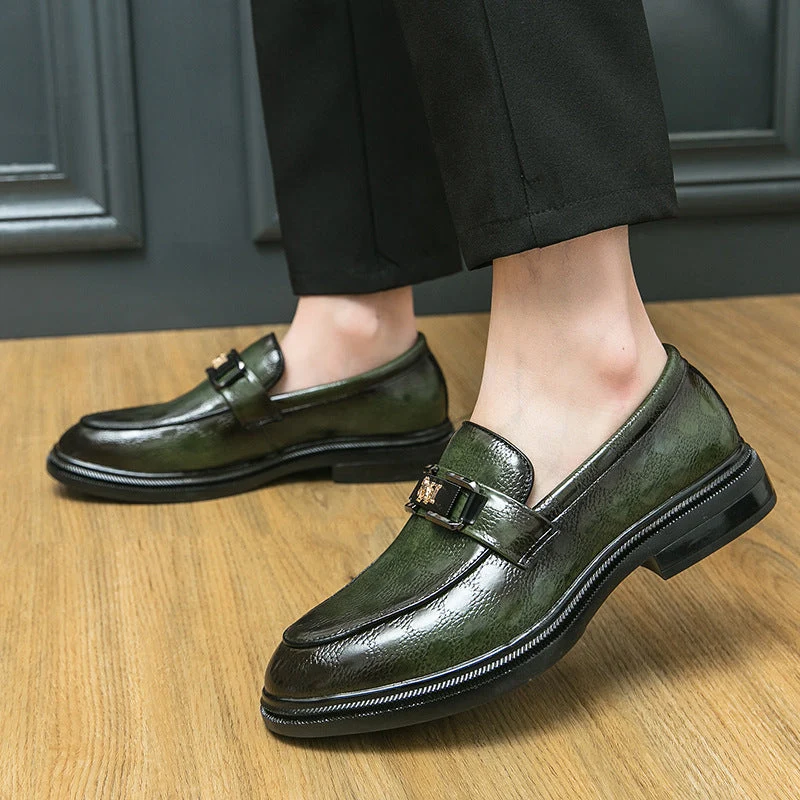 Pregiata Genuine Leather Loafers - Image 12