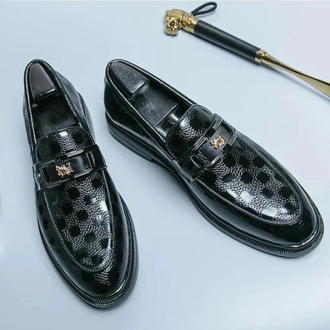 Pregiata Genuine Leather Loafers - Image 2