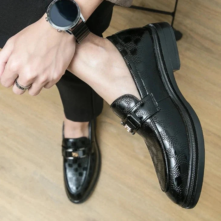 Pregiata Genuine Leather Loafers - Image 5