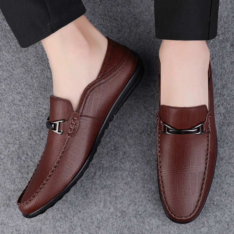 Preston Genuine Leather Loafers - Image 12