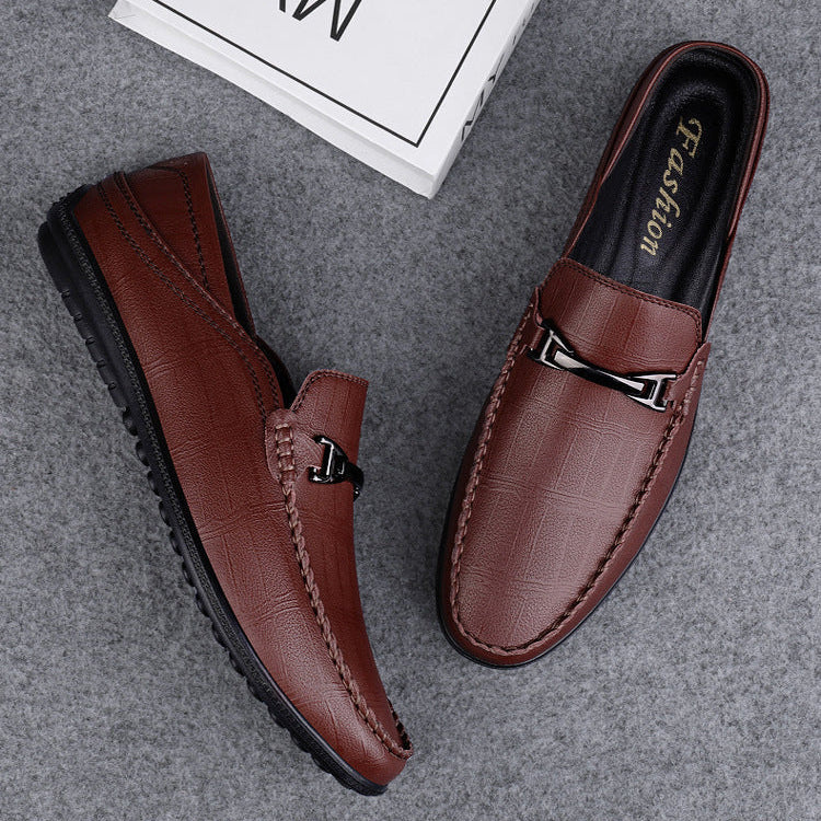 Preston Genuine Leather Loafers - Image 13