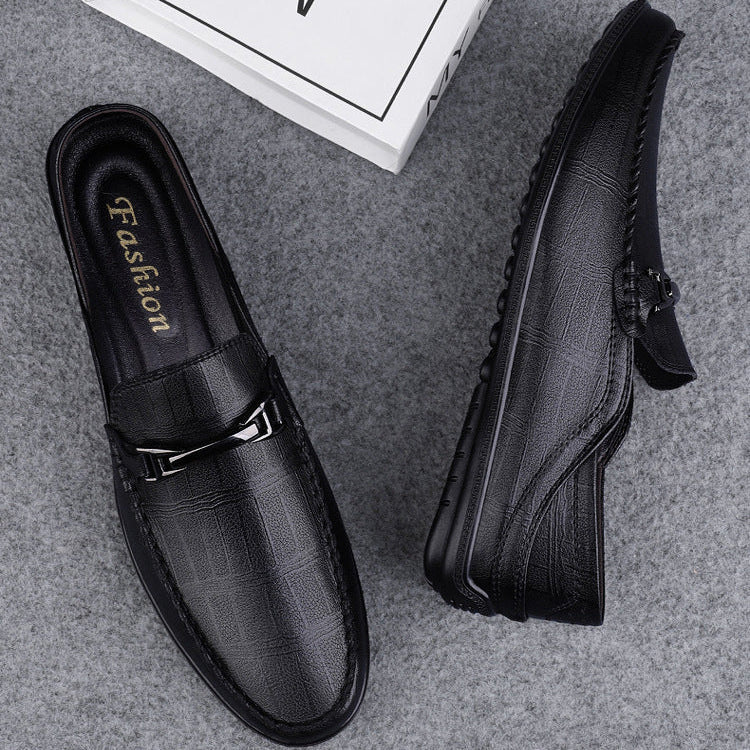 Preston Genuine Leather Loafers - Image 3