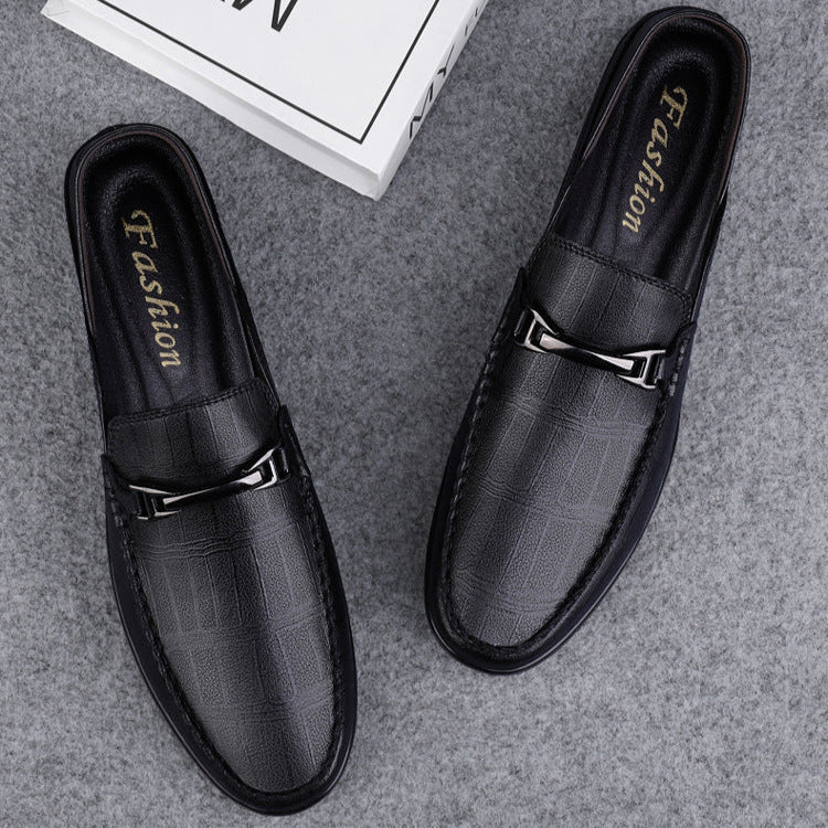 Preston Genuine Leather Loafers - Image 4