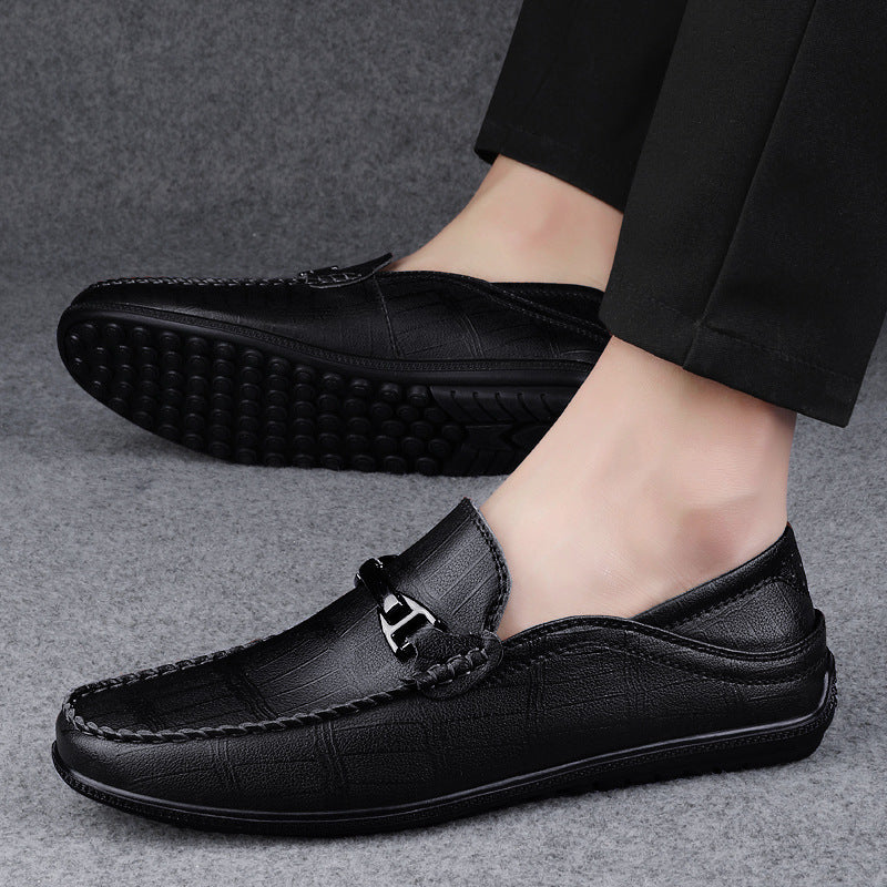 Preston Genuine Leather Loafers - Image 6