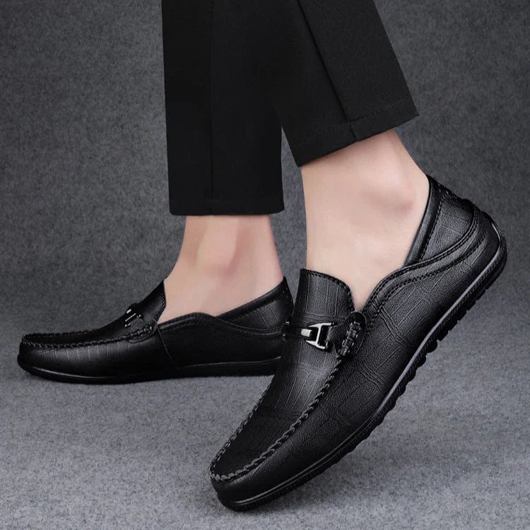 Preston Genuine Leather Loafers - Image 7