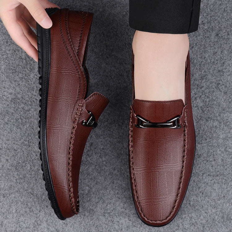 Preston Genuine Leather Loafers - Image 8