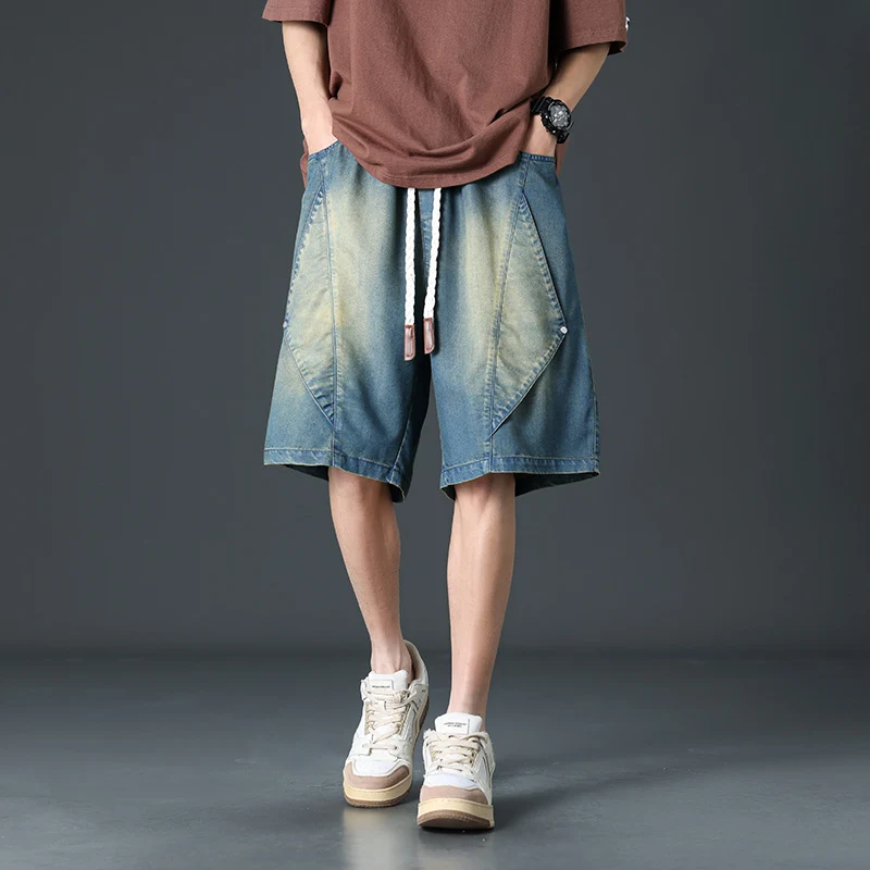 Prism Wide-Leg Denim Shorts - Image 3