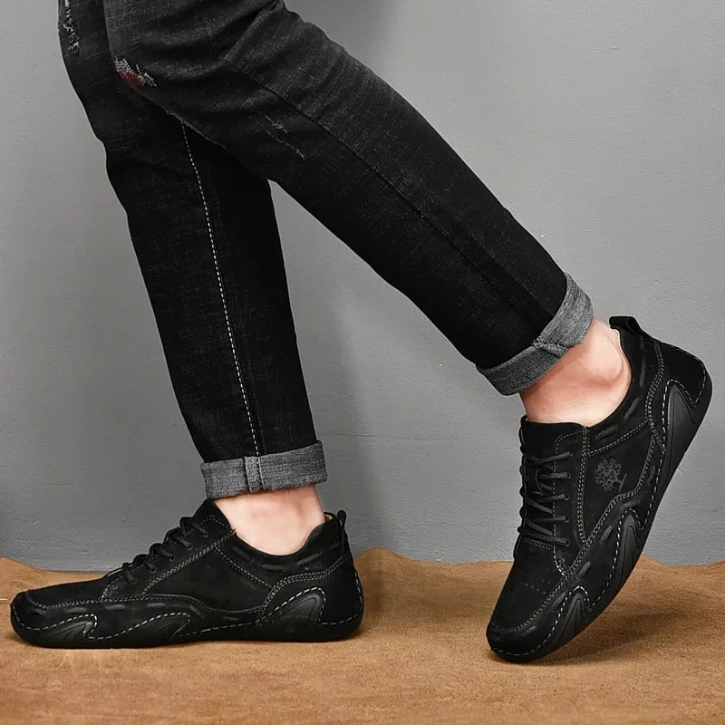 Ramirez Genuine Leather Sneakers - Image 5