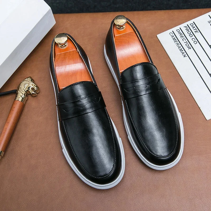 Reyes Genuine Leather Loafers - Image 3