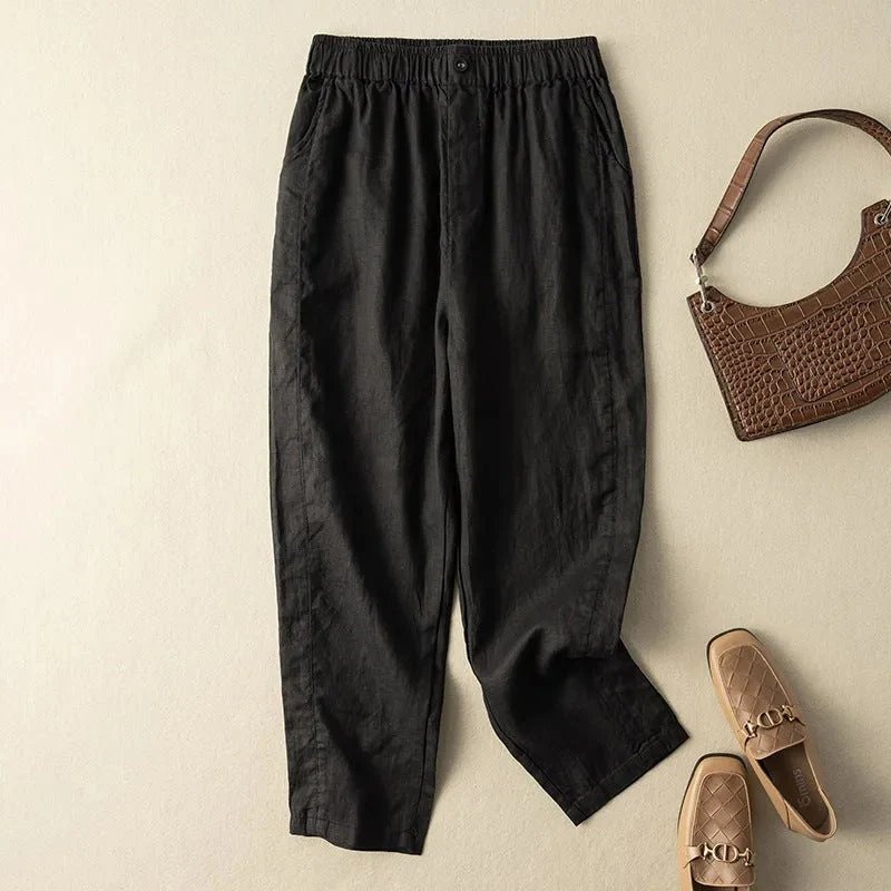 Rhea Linen Pants - Image 2