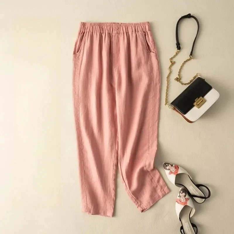 Rhea Linen Pants - Image 3
