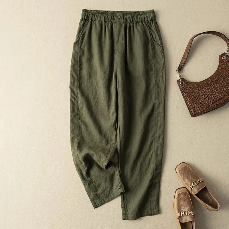 Rhea Linen Pants - Image 4